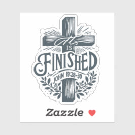 Pegatina Está terminado