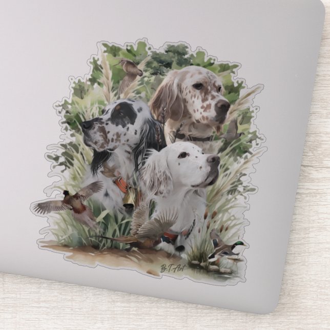 Pegatina Establecimientos de inglés (Detalle)