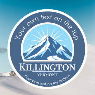 Pegatina Estación de esquí Killington Vermont