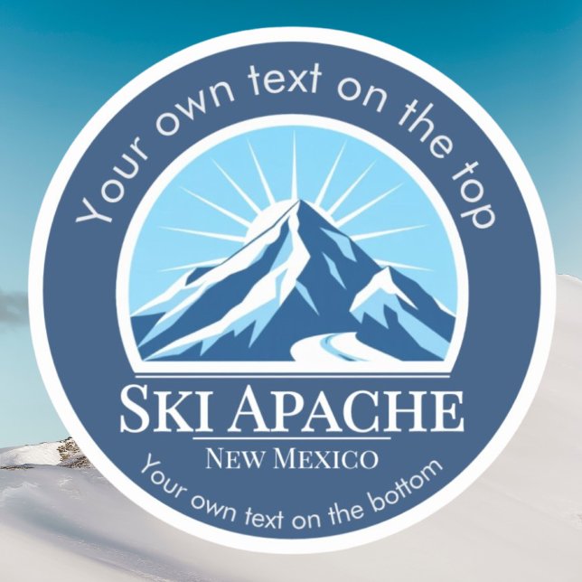 Pegatina Estación de esquí Ski Apache New Mexico (Subido por el creador)