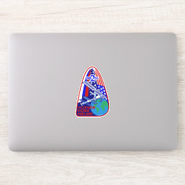 Pegatina Estación Espacial Internacional Expedición ISS-02