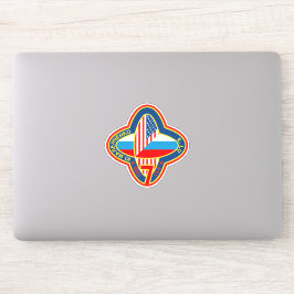 Pegatina Estación Espacial Internacional Expedición ISS-07