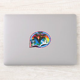 Pegatina Estación Espacial Internacional Expedition ISS-03