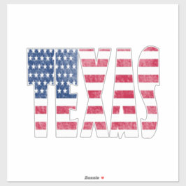 Pegatina Estado de Texas 