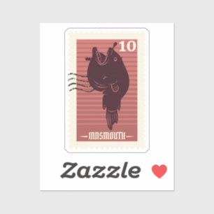 Pegatina Estampilla de correo Innsmouth