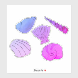 Pegatina Estanques artísticos del mar morado