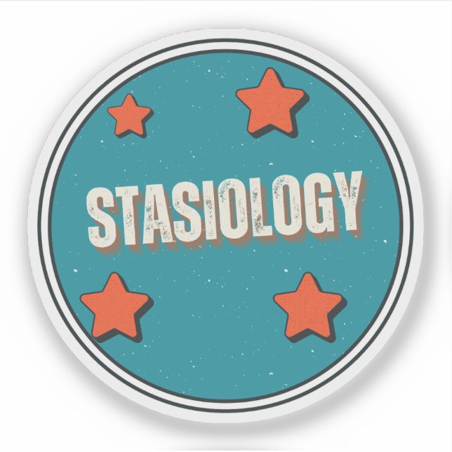 Pegatina Estasiología (Anverso)