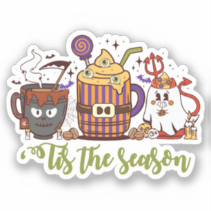 Pegatina "Este Es El Café De Halloween De Temporada