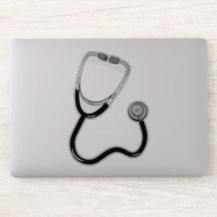 Pegatina Estetioscopio médica o enfermera