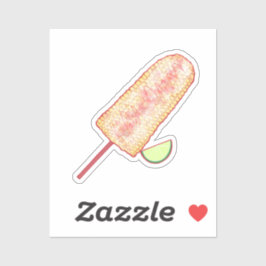 Pegatina Estilo callejero mexicano Elote Corn On The Cob