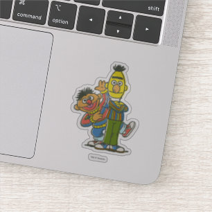 Pegatina Estilo clásico Bert y Ernie
