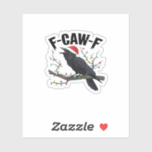 Pegatina Estilo creativo casual esencial F Caw F
