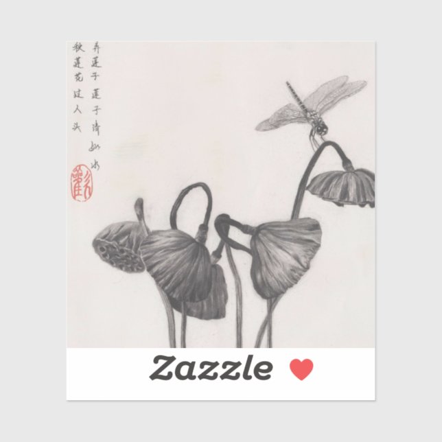 Pegatina Estilo de anime animal-8 (Hoja)