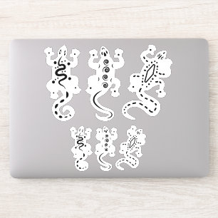 Pegatina Estilo del sudoeste de Thunder_Cove de tres