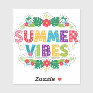 Pegatina Estilo floral de los vibes de verano-54504 Hoodie