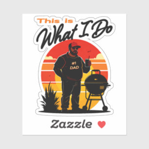 Pegatina Esto es lo que hago