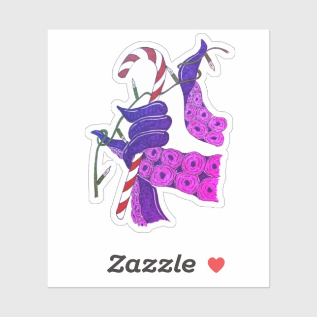 Pegatina ¡Estoy Atrapado Con Navidades! (Hoja)