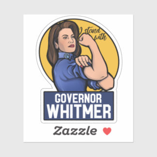 Pegatina Estoy con el gobernador Whitmer