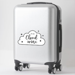 Pegatina Estoy en Cloud 9 Contour