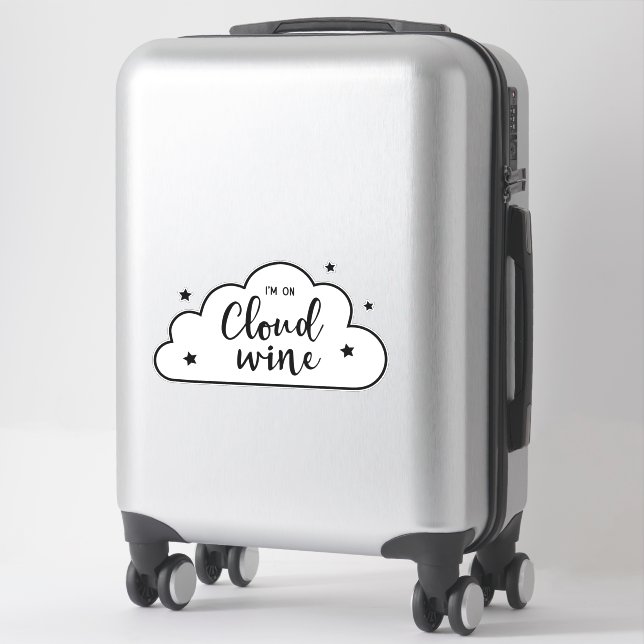 Pegatina Estoy en Cloud 9 Contour (Maleta)