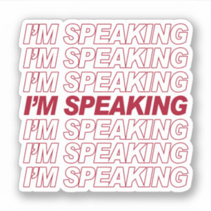 PEGATINA ESTOY HABLANDO