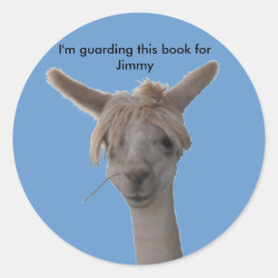 Pegatina - Estoy vigilando este libro...