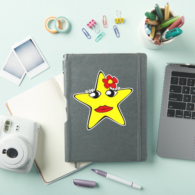 Pegatina Estrella (Funda para iPad)