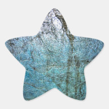Pegatina estrella abstracta de textura ordinaria,R