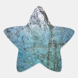Pegatina estrella abstracta de textura ordinaria,R