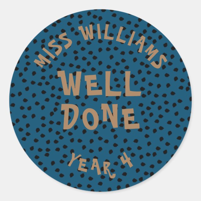 Pegatina Estrella de Fomento del Buen Trabajo del  (Anverso)