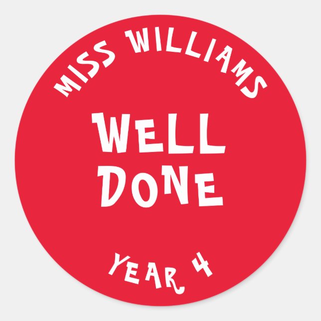 Pegatina Estrella de Fomento del Buen Trabajo del  (Anverso)