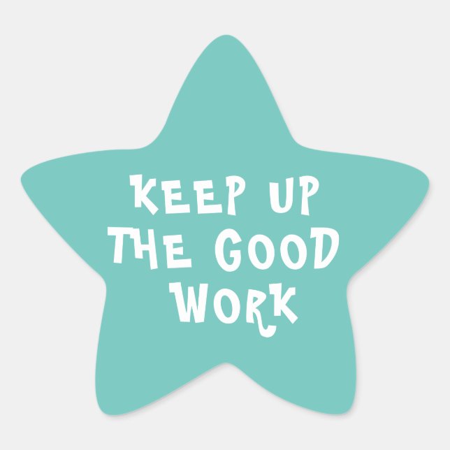 Pegatina Estrella de Fomento del Buen Trabajo del  (Anverso)