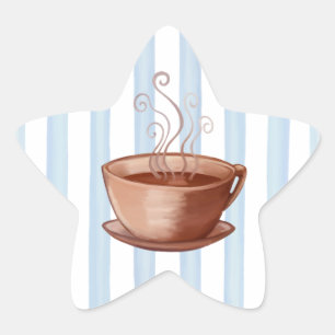 Pegatina Estrella de la Copa del Café
