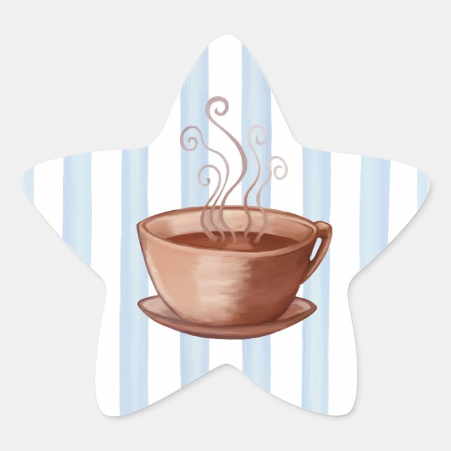Pegatina Estrella de la Copa del Café (Anverso)