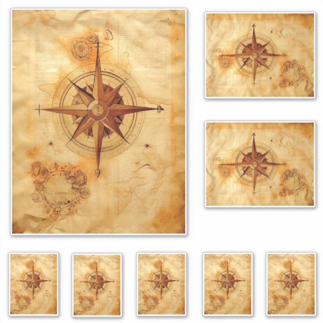 Pegatina Estrella del café (Anverso)