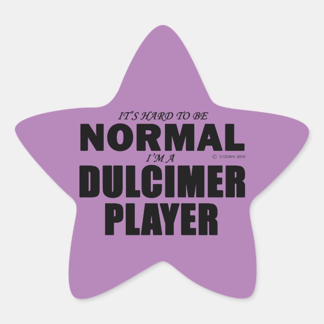 Pegatina Estrella del jugador Dulcimer Normal (Anverso)