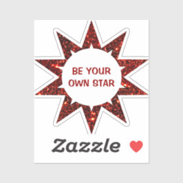 Pegatina Estrella inspiradora