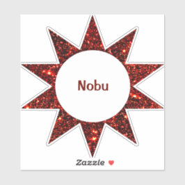 Pegatina Estrella personalizado