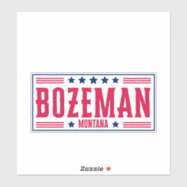 Pegatina Estrellas BOZEMAN MONTANA