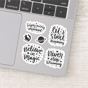 Pegatina Estrellas y constelaciones disfrutan cada momento