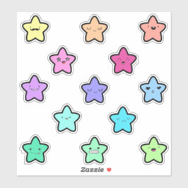 Pegatina Estrellitas de colores