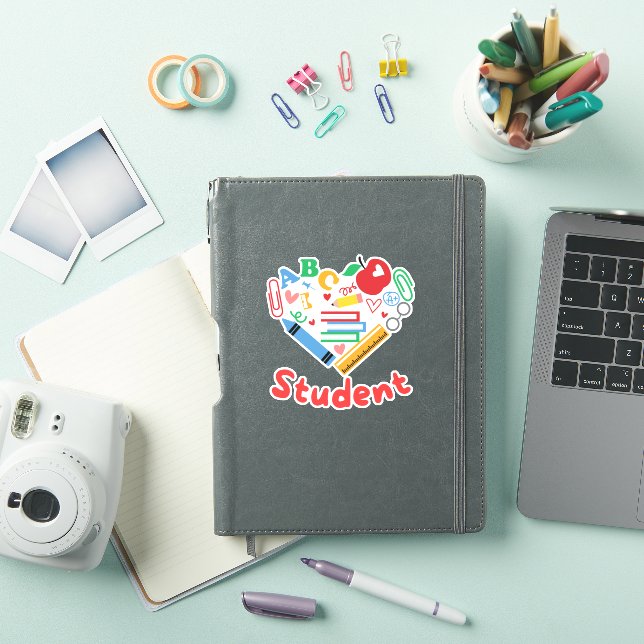 Pegatina Estudiante (Funda para iPad)