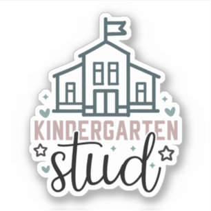 Pegatina Estudio Kindergaten