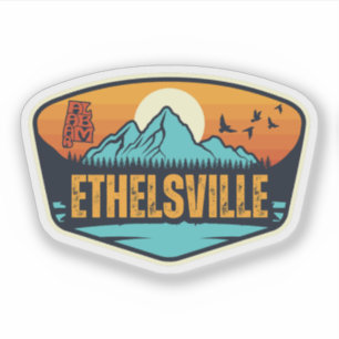 Pegatina Ethelsville, Alabama