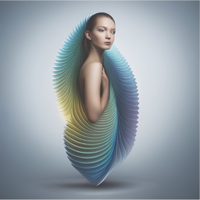 Pegatina Ethereal Despertar Vinyl extraíble (Anverso)