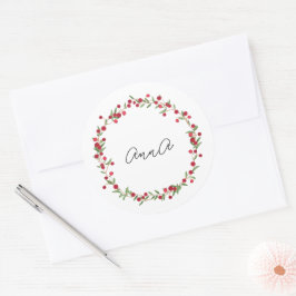 Pegatina, Etiqueta - Rosa