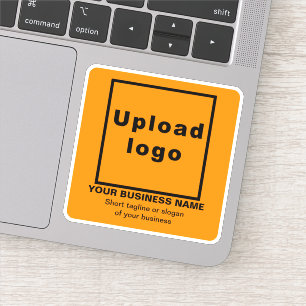 Pegatina Etiquetado comercial sobre el vinilo cuadrado de c