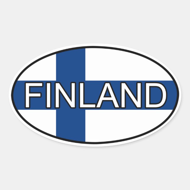 Pegatina Euro de Finlandia (Anverso)