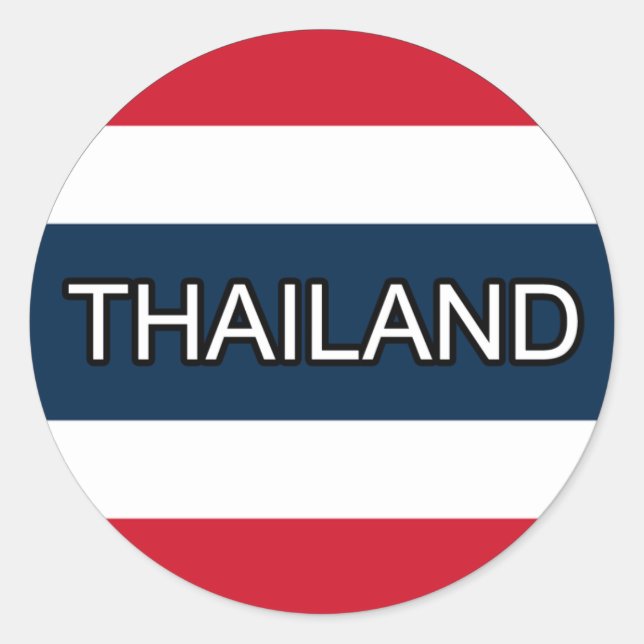 Pegatina Euro de Tailandia (Anverso)