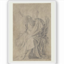 Eustache Le Sueur: Estudio para la figura de Astas